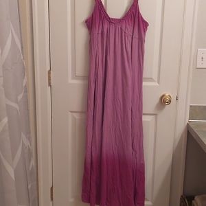 PURPLE TIE DYE Dress XL